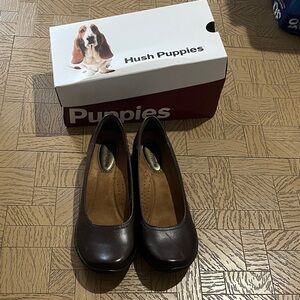Hush Puppies Brown Flats